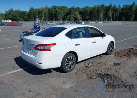 2015 Nissan Sentra Fe+ S/S/Sl/Sr/Sv from USA, damaged, VIN 3N1AB7AP7FY241249